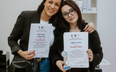 2. mjesto na Izlučnom natjecanju WorldSkills Croatia 2024. Frizerstvo