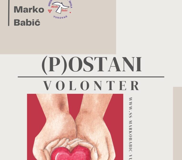 Izrada priručnika o značaju volontiranja