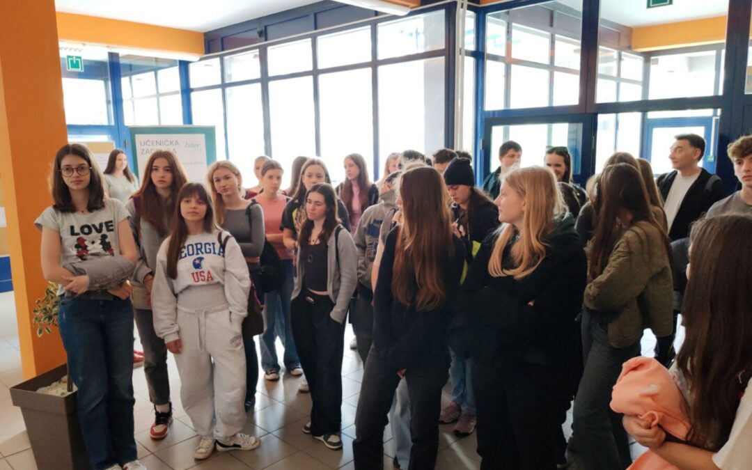 Posjet V. gimnazije iz Zagreba